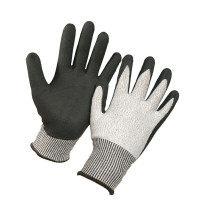 Nitrile Coated Anti Cut Resistant Work Gloves Construction